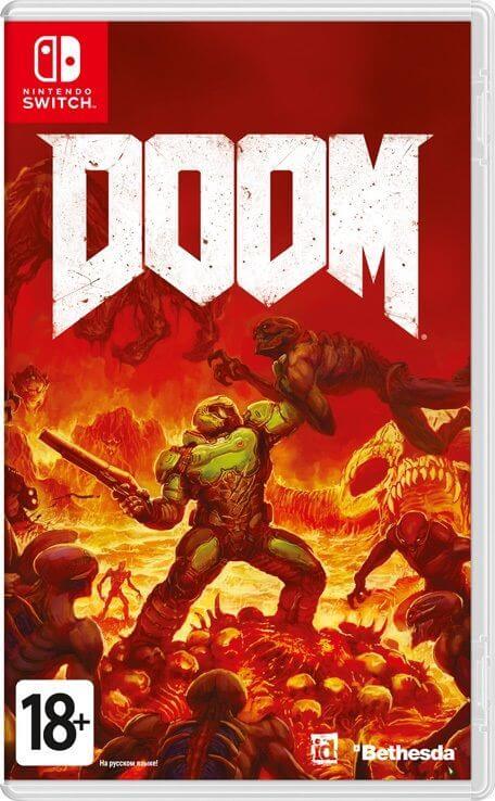 Doom Nintendo Switch Okladka