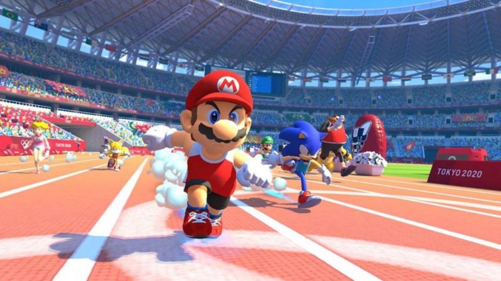 Mario & Sonic at Olimpic games Tokio 2020