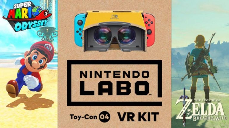 Mario i Zelda Nintendo Labo VR