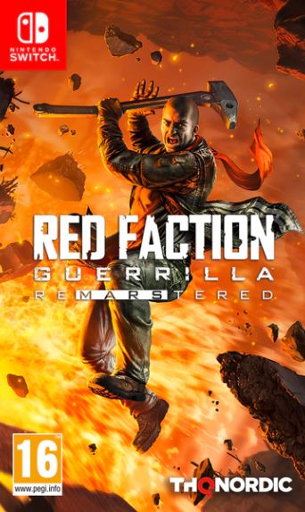 Red Faction Guerrilla Re-Mars-tered Nintendo Switch Cover
