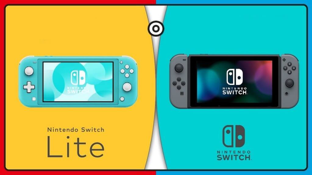 Nintendo Switch vs Nintendo Switch Lite