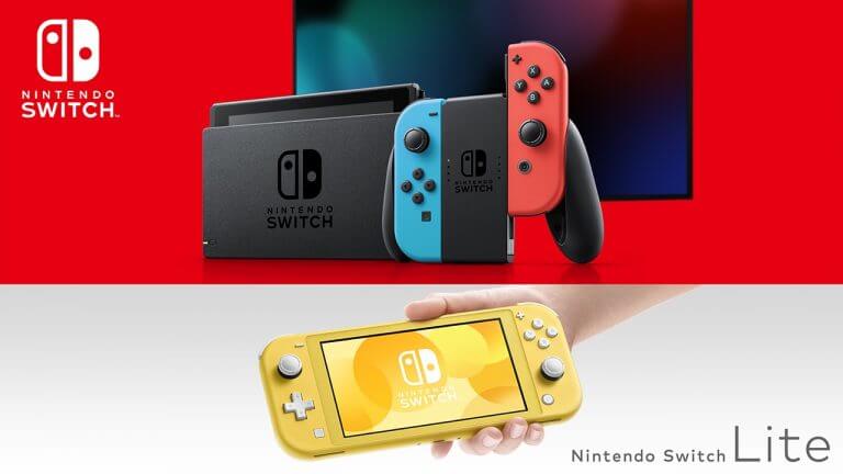 Nintendo Switch i Switch Lite sprzedaż