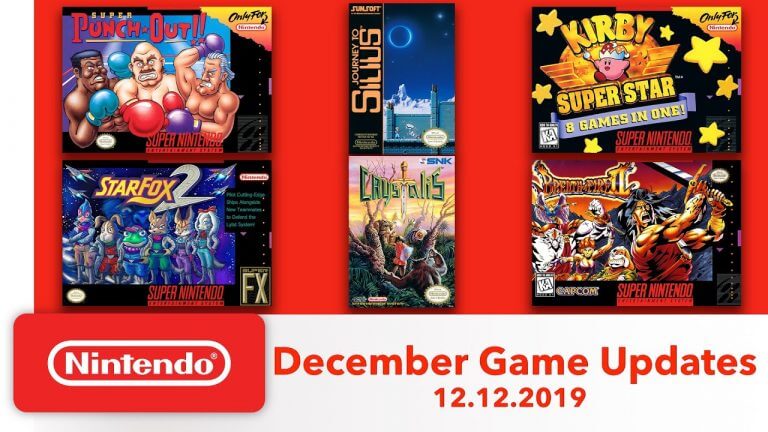 Nintendo Switch Online SNES i NES grudzien 2019