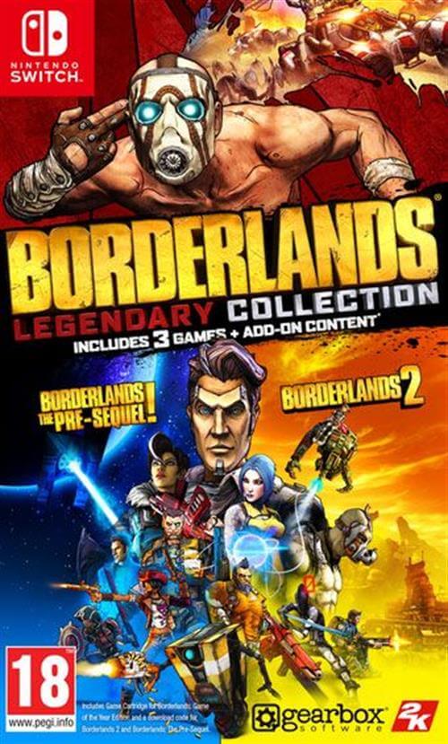 Borderlands Legendary Collection Nintendo Switch box