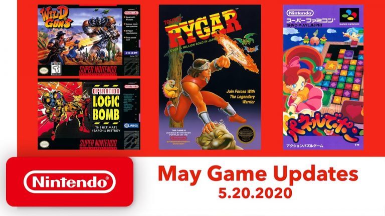 Nintendo Switch Online Maj 2020