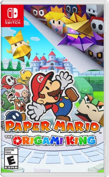 Paper Mario The Origami King Cover Box