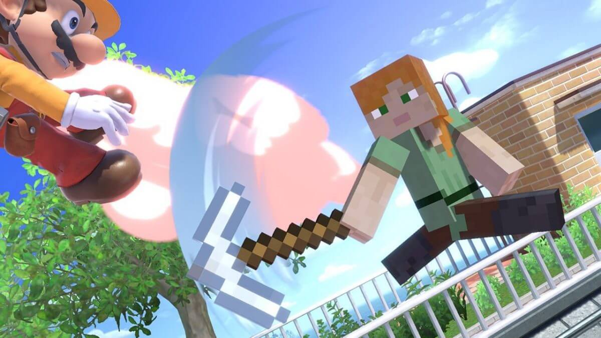Steve Minecraft Super Smash Bros Ultimate