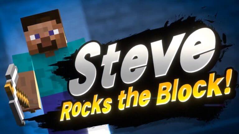 Steve Minecraft Super Smash Bros