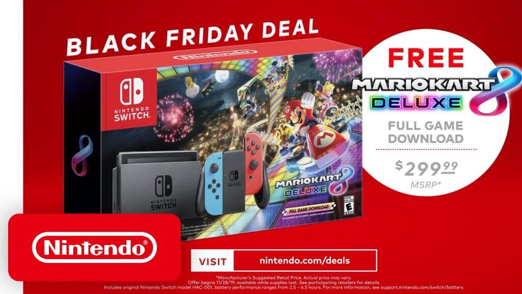 Amerykanie to pożyją. Świetna promocja Black Friday na konsole Nintendo