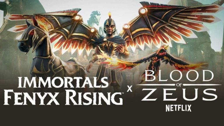 Immortals Fenyx Rising Blood of Zeus crossover