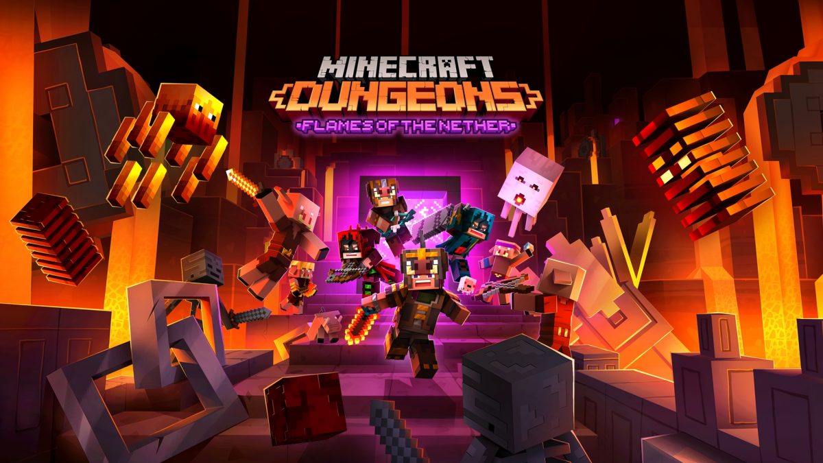 Minecraft Dungeons Flames of the Nether Nintendo Switch