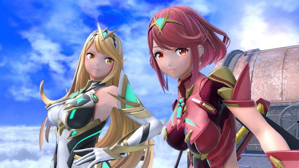 Pyra Mythra Smash bros Ultimate