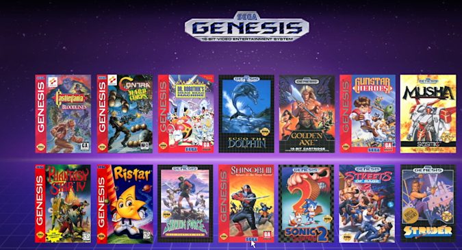 Sega Genesis Nintendo Switch Online