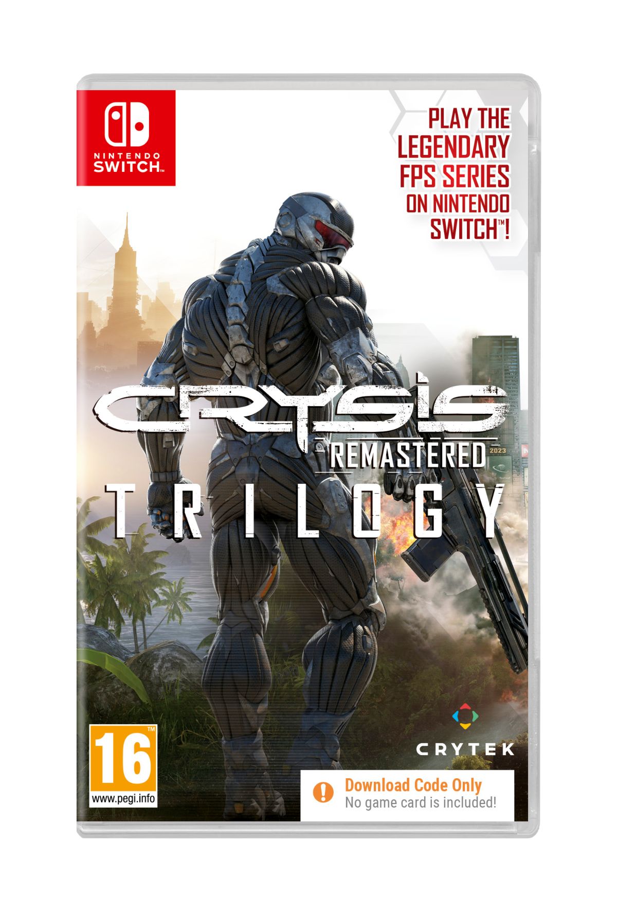 Crysis Remastered Trilogy Nintendo Switch fizyczne wydanie