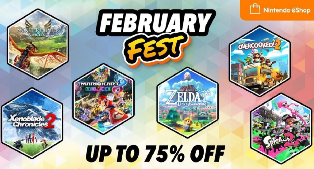 February Fest Nintendo Switch wyprzedaż