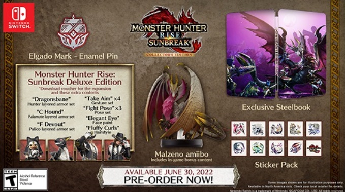 Monster Hunter Rise Sunbreak Collectors Edition