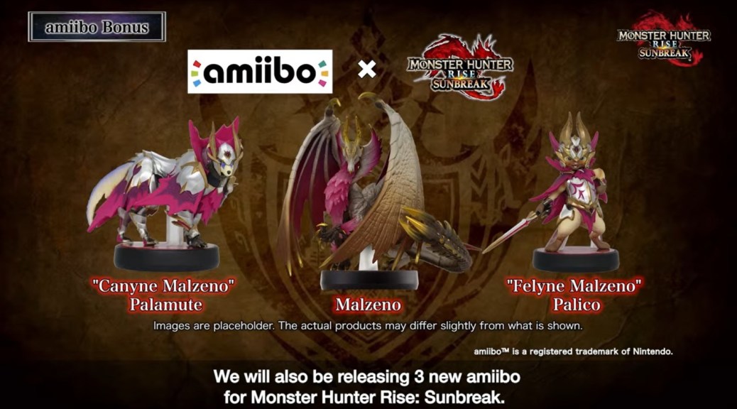 Monster Hunter Rise Sunbreak amiibo