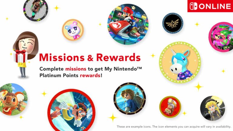 Nintendo Switch Online Missions and Rewards