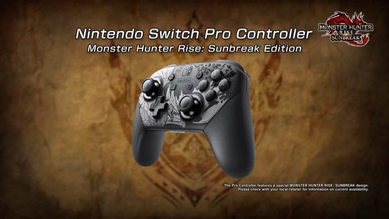 Monster Hunter Rise Sunbreak Pro Controller