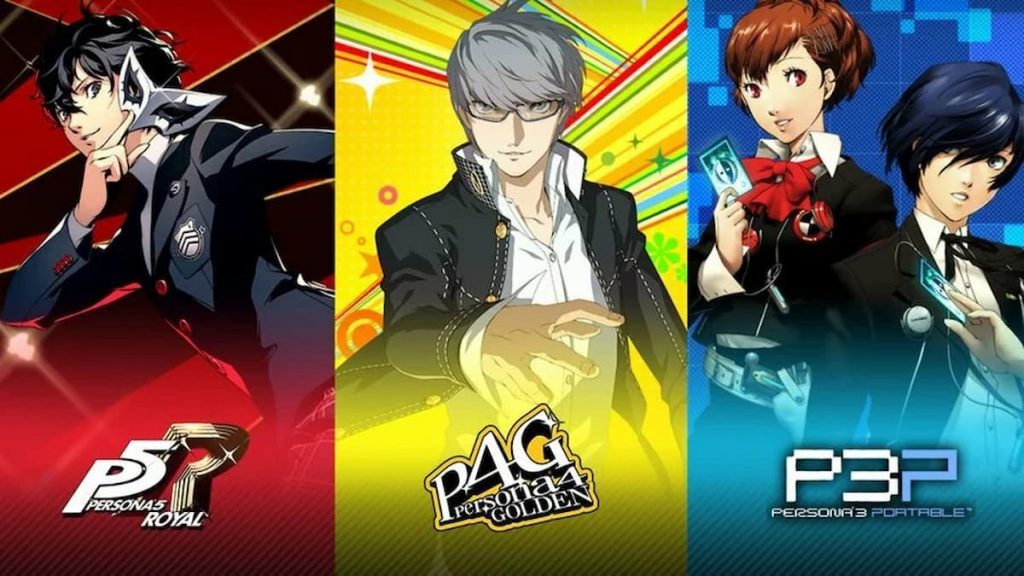 Persona 5,4,3 Nintendo Switch