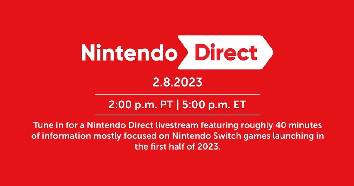 NINTENDO DIRECT 2023 LUTY