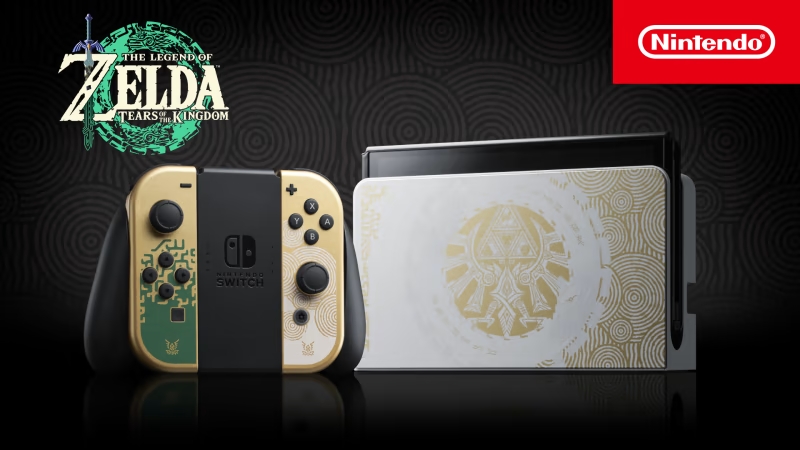 Zelda Tears of the Kingdom Nintendo Switch OLED