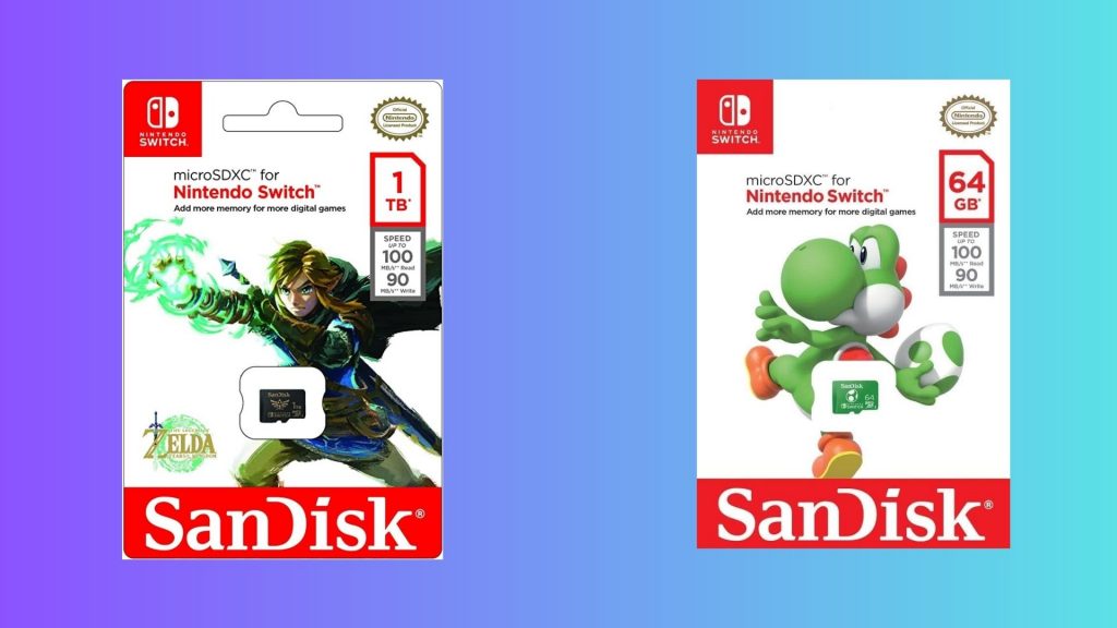 Nintendo SanDisk SD Card 1TB Zelda